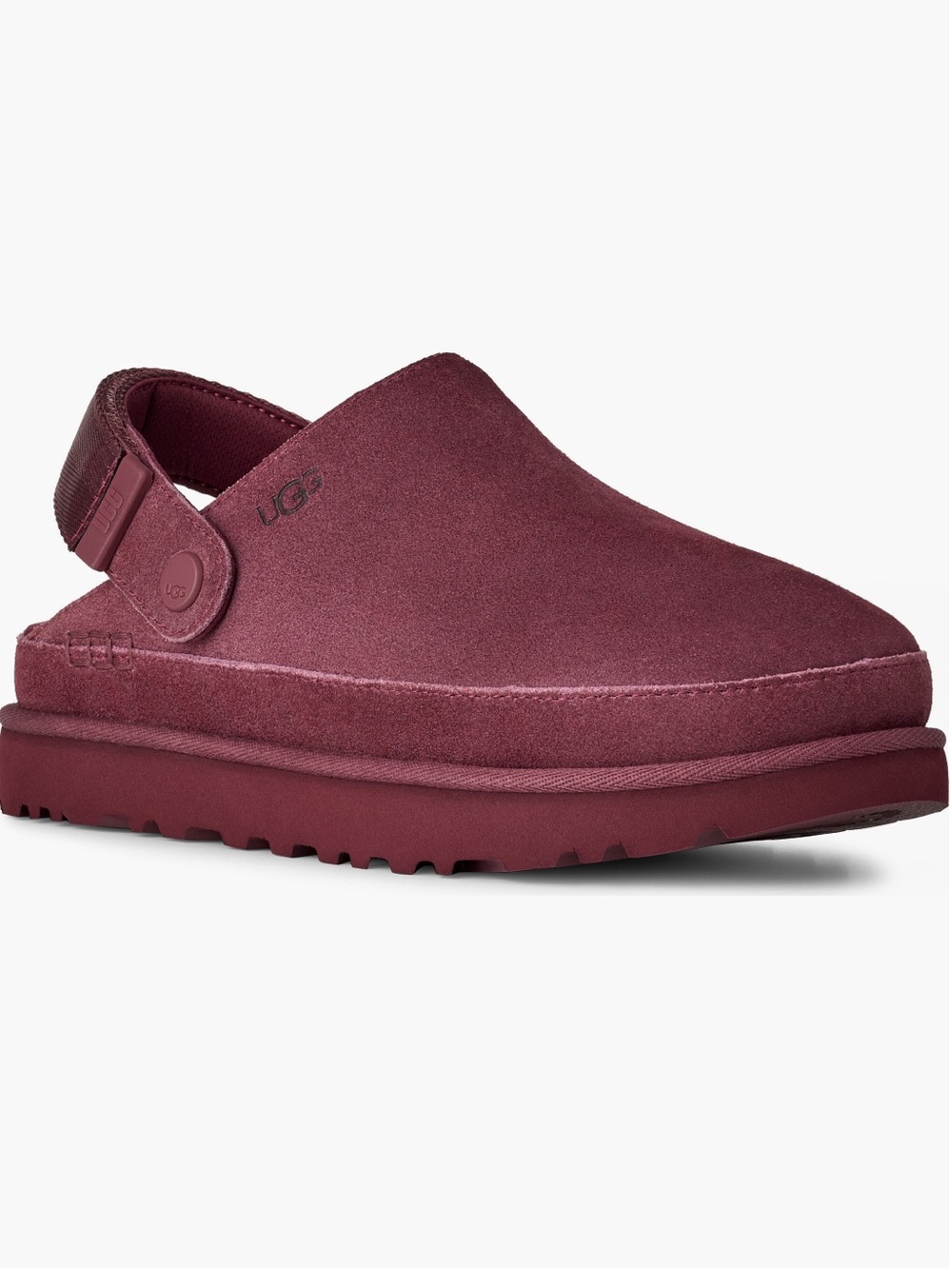 UGG Women’s Goldenstar Clog (Burnt Magenta) (size 7.5)
